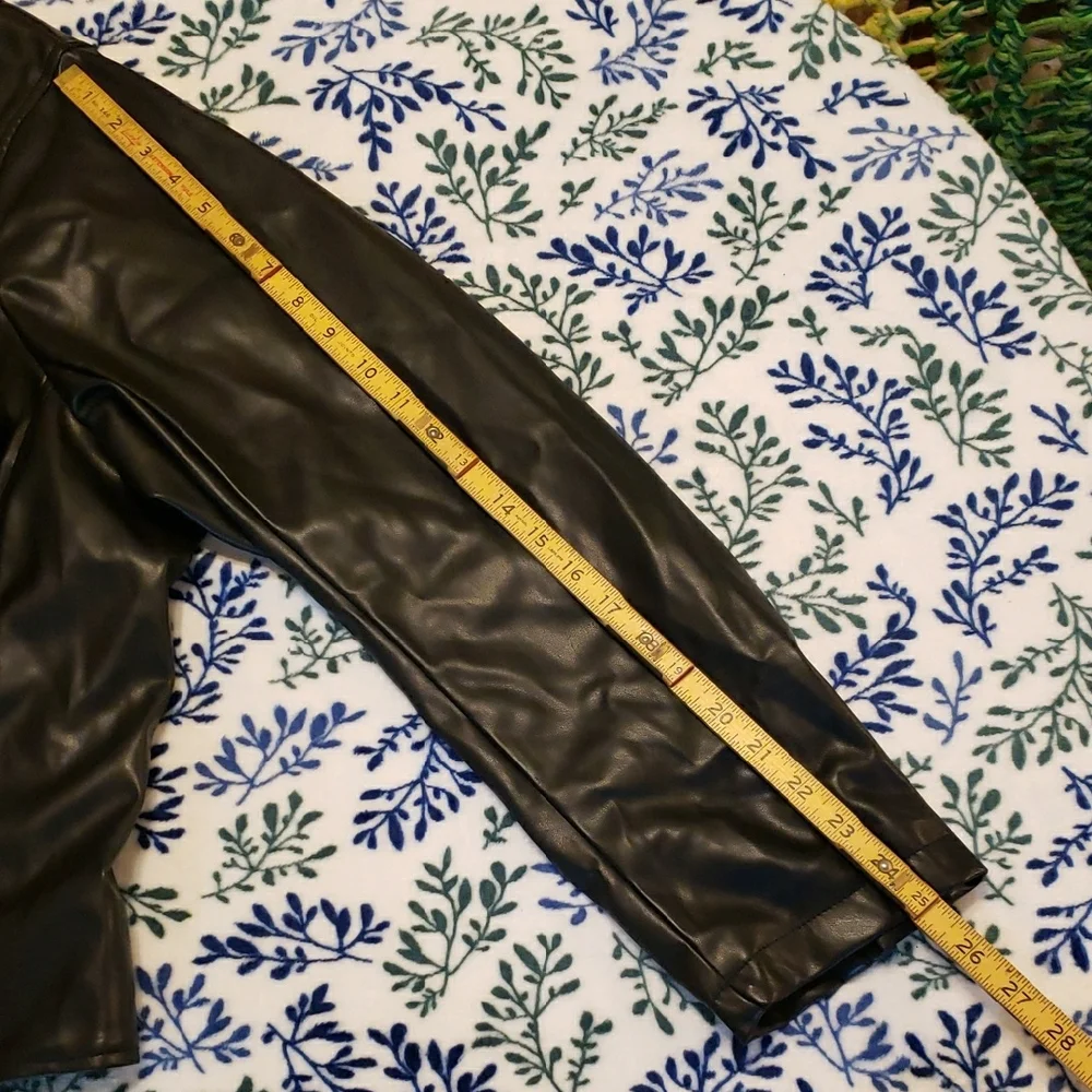 Torrid Black Leather Biker Jacket - Picture 7 of 12